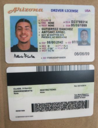 Arizona Driver's License