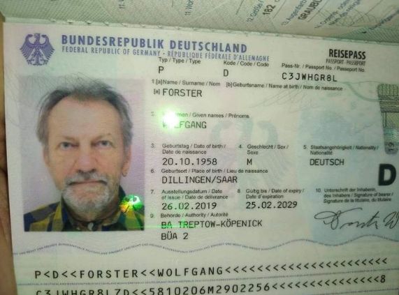 Germany passport fake Fake German passport