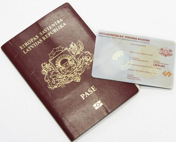 Latvia Passport Fake Latvian passport