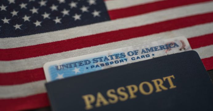 Passport Card USA 002 American passport card
