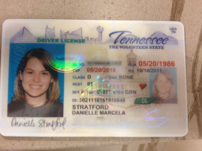 Tennessee ID Card